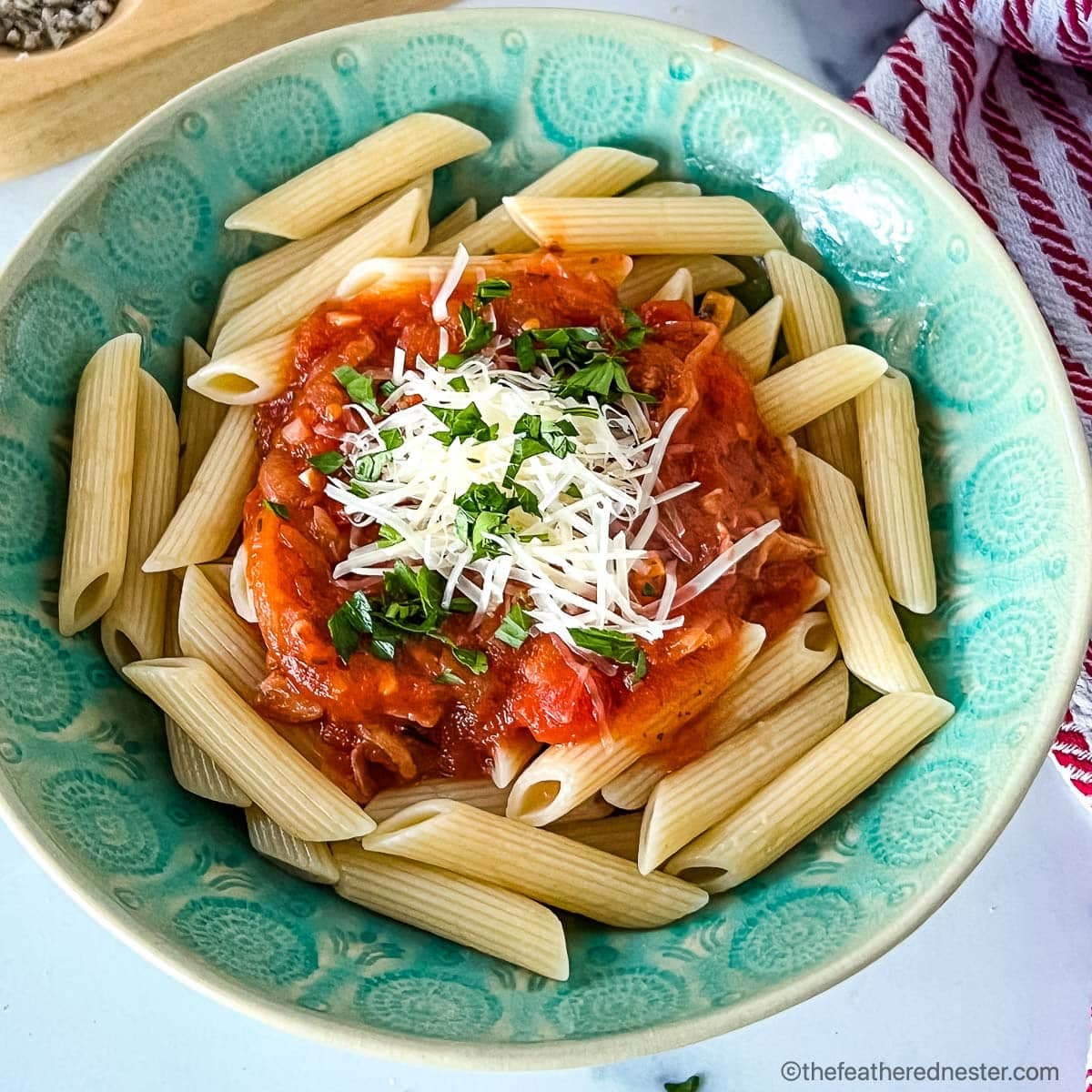 Rigatoni Pomodoro