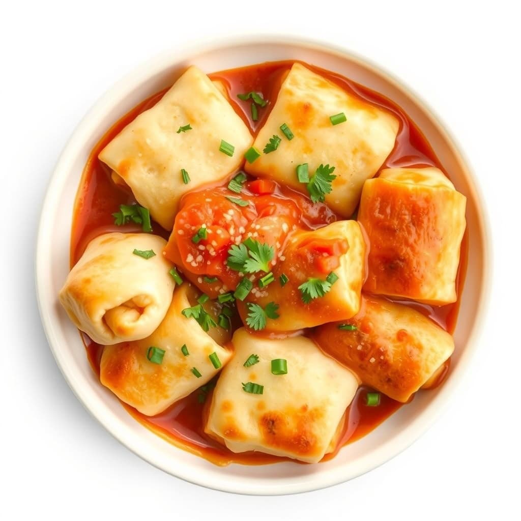 Baked Filled Rolls